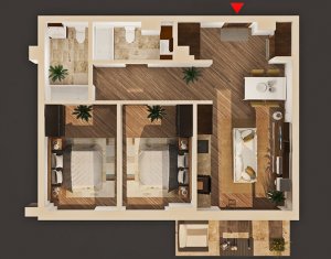 Appartement 3 chambres à vendre dans Cluj-napoca, zone Centru