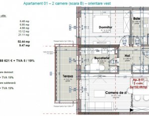 Appartement 2 chambres à vendre dans Cluj-napoca, zone Gheorgheni