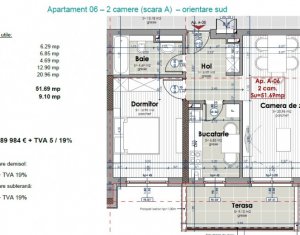 Appartement 2 chambres à vendre dans Cluj-napoca, zone Gheorgheni