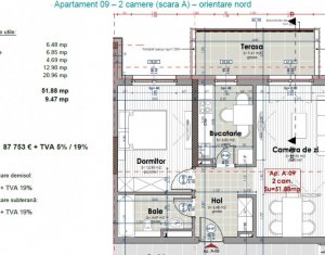 Appartement 2 chambres à vendre dans Cluj-napoca, zone Gheorgheni