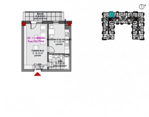 Appartement 1 chambres à vendre dans Floresti