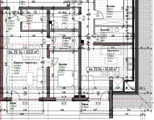 Appartement 2 chambres à vendre dans Floresti