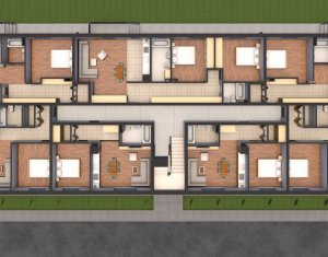 Lakás 2 szobák eladó on Floresti