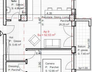 Lakás 2 szobák eladó on Cluj-napoca
