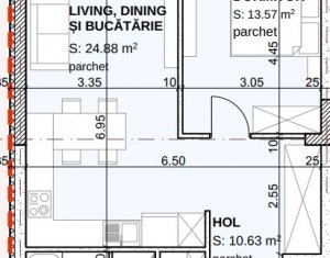 Lakás 2 szobák eladó on Cluj-napoca, Zóna Gheorgheni