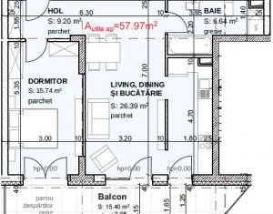 Lakás 2 szobák eladó on Cluj-napoca, Zóna Gheorgheni