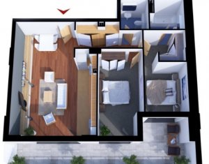 , 75m2 on Cluj-napoca, Zóna Gheorgheni