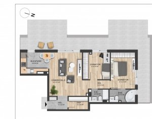 , 71.01m2 on Cluj-napoca, Zóna Marasti