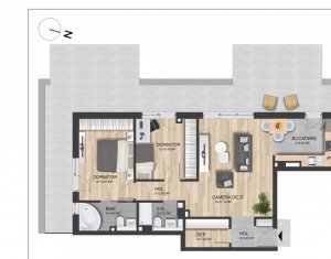 Lakás 3 szobák eladó on Cluj-napoca, Zóna Marasti