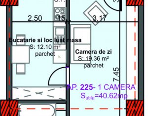 Lakás 2 szobák eladó on Cluj-napoca, Zóna Marasti