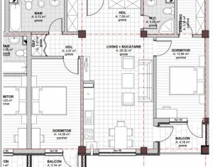 , 76m2 on Cluj-napoca, Zóna Baciu