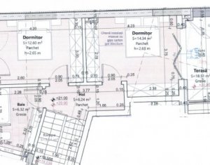 Lakás 3 szobák eladó on Cluj-napoca, Zóna Centru