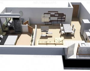 Lakás 2 szobák eladó on Cluj-napoca, Zóna Dambul Rotund