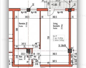 Lakás 2 szobák eladó on Cluj-napoca, Zóna Dambul Rotund