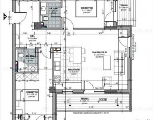 Lakás 3 szobák eladó on Cluj-napoca, Zóna Dambul Rotund