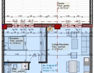 Lakás 2 szobák eladó on Cluj-napoca, Zóna Plopilor