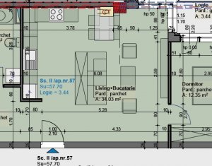 Lakás 2 szobák eladó on Cluj-napoca, Zóna Plopilor