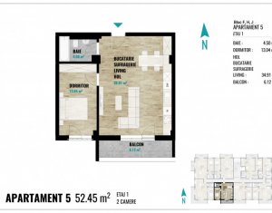 Lakás 1 szobák eladó on Cluj-napoca