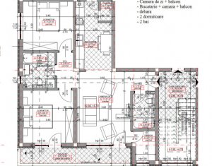 Lakás 3 szobák eladó on Floresti