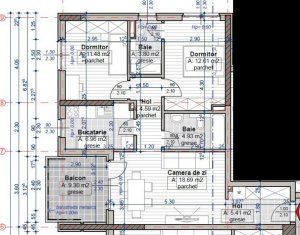 Lakás 3 szobák eladó on Cluj-napoca