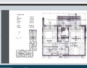 Lakás 2 szobák eladó on Cluj-napoca, Zóna Gheorgheni