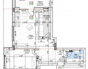 Lakás 2 szobák eladó on Floresti