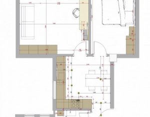 Lakás 2 szobák eladó on Cluj-napoca, Zóna Marasti