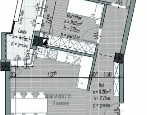 , 71m2 on Cluj-napoca, Zóna Centru