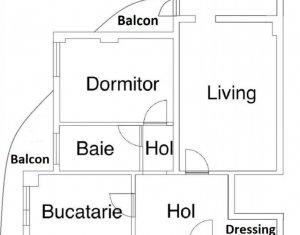 Lakás 2 szobák eladó on Cluj-napoca, Zóna Zorilor