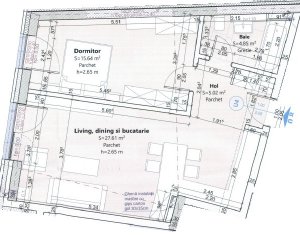 Lakás 2 szobák eladó on Cluj-napoca, Zóna Centru