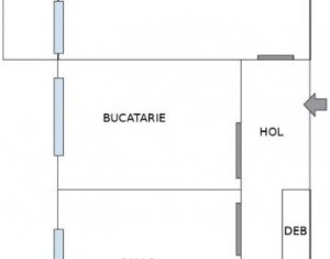 Lakás 2 szobák eladó on Cluj-napoca, Zóna Manastur