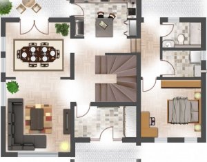 Ház 6 szobák eladó on Cluj-napoca, Zóna Andrei Muresanu