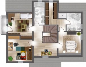 Ház 6 szobák eladó on Cluj-napoca, Zóna Andrei Muresanu