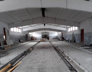 Teren industrial 10.800 mp, 4 Hale si corp administrativ, Suatu - Cluj