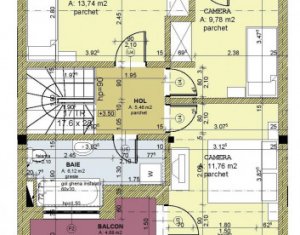 Ház 4 szobák eladó on Cluj-napoca, Zóna Manastur