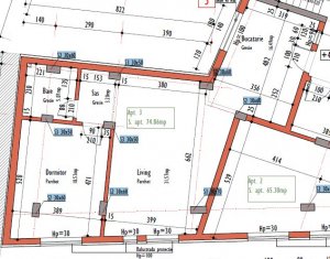 Lakás 2 szobák eladó on Cluj-napoca, Zóna Marasti