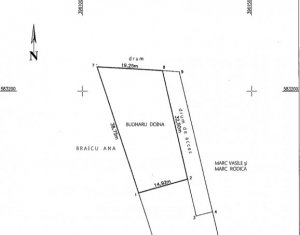 Telek eladó on Cluj-napoca, Zóna Borhanci