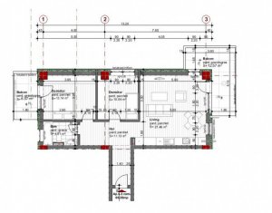 Lakás 3 szobák eladó on Cluj-napoca, Zóna Intre Lacuri