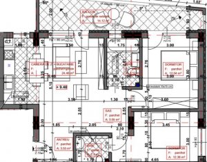 Lakás 3 szobák eladó on Floresti