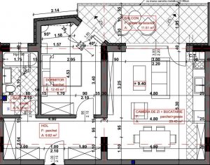 Lakás 2 szobák eladó on Floresti