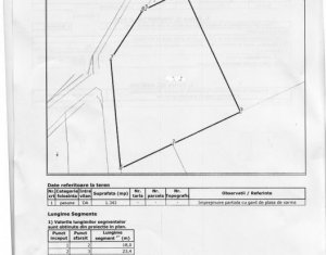 Telek eladó on Cluj-napoca, Zóna Borhanci