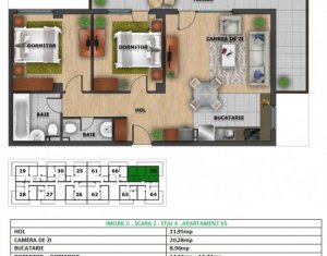 Lakás 3 szobák eladó on Cluj-napoca, Zóna Zorilor