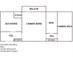 Lakás 2 szobák kiadó on Cluj-napoca, Zóna Gheorgheni