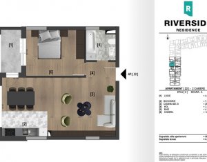 Lakás 2 szobák eladó on Cluj-napoca