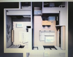 Lakás 2 szobák eladó on Cluj-napoca, Zóna Buna Ziua