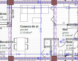 Lakás 1 szobák eladó on Cluj-napoca, Zóna Baciu