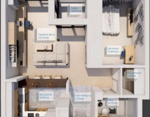 , 62m2 on Cluj-napoca, Zóna Buna Ziua