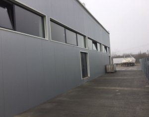 Hala noua 200mp, zona sens giratoriu Luna de Sus, H=4.70m