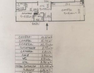 Lakás 3 szobák eladó on Cluj-napoca, Zóna Marasti