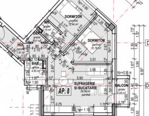 , 69.49m2 on Cluj-napoca, Zóna Dambul Rotund